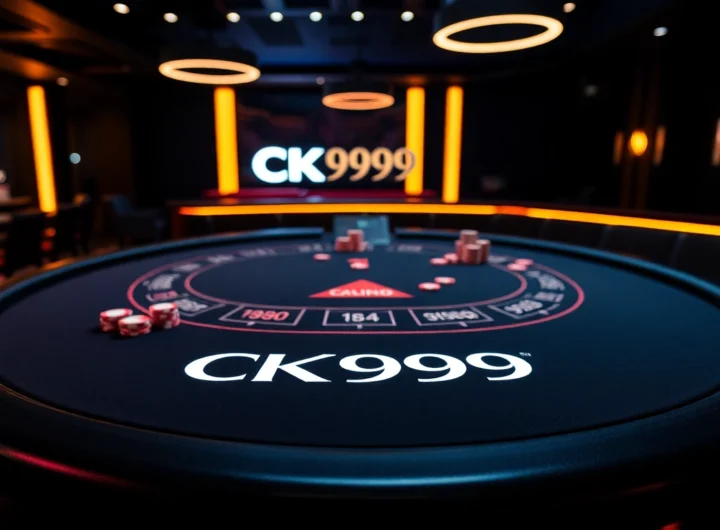 Engaging CK999 online casino interface with vibrant colors, betting options, and live game visuals designed to attract players.