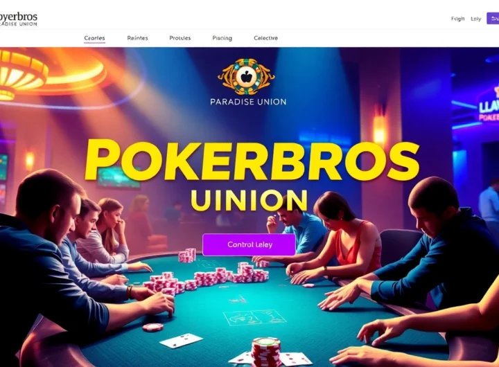 Join Pokerbros Paradise Union and flip your luck in a lively, friendly online poker community with vibrant gaming action.