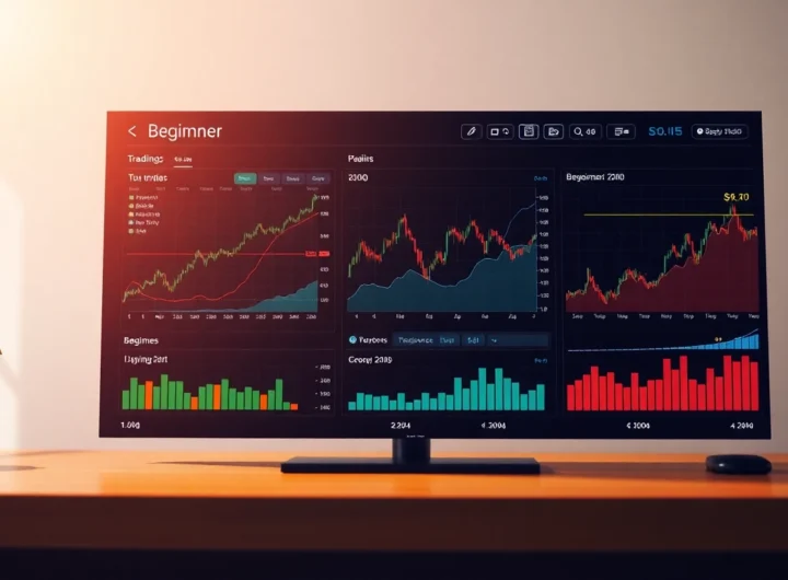 Online Trading for Beginners A user-friendly interface with charts and learning tools for new
