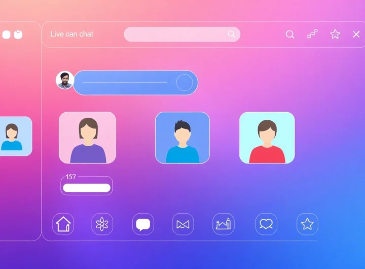 Engaging chat interface highlighting IIII in a dynamic, user-friendly digital environment for