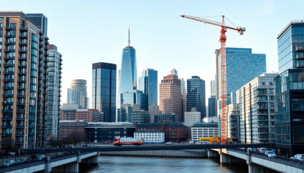 Property for Investment London View of London's skyline highlighting prime investment