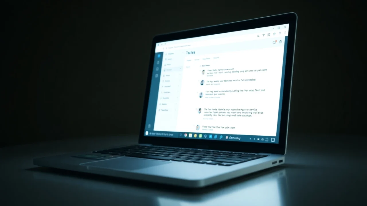 Professional using AI text converter tools on a computer to humanize AI generated content with